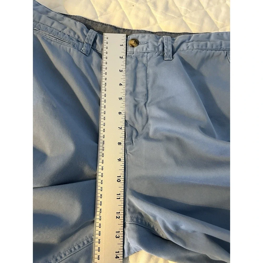 Polo Ralph Lauren Chino Shorts 34 Blue Relaxed Fit Old Money Coastal Preppy Golf